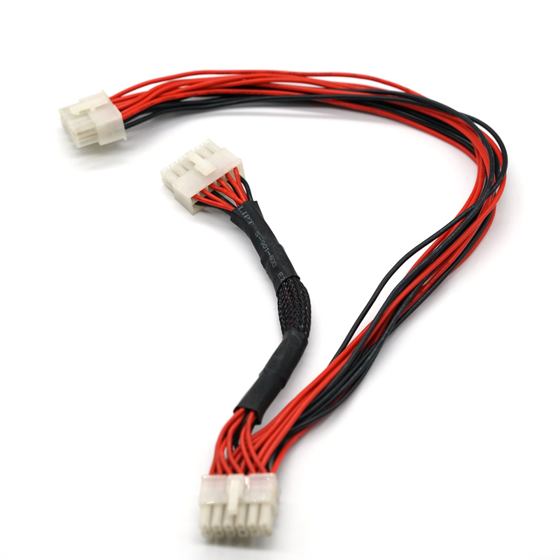 سیم پایانه Molex 5557 4.2mm دو ردیف Molex Wire Harness برای منبع تغذیه موتور کامپیوتر